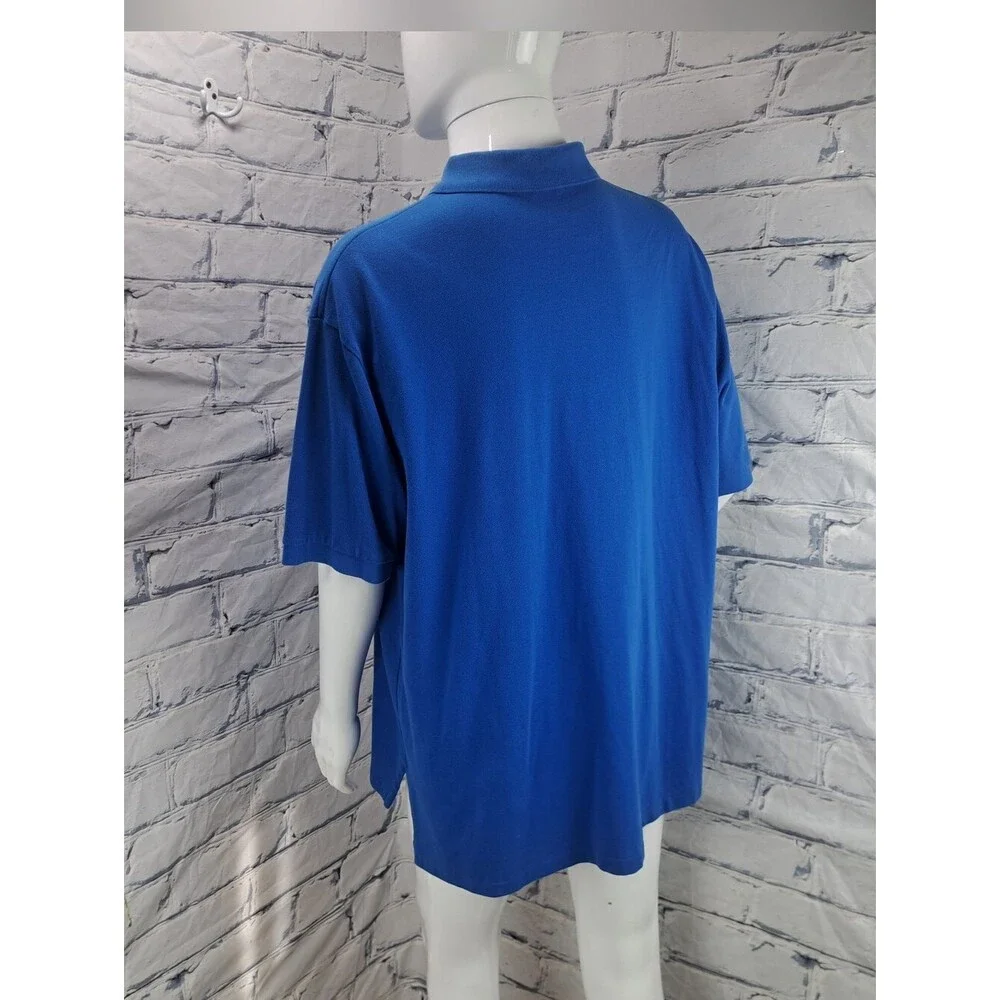 Polo Ralph Lauren Men's Polo Shirt Blue Yellow Pony Big and Tall Size 2XB